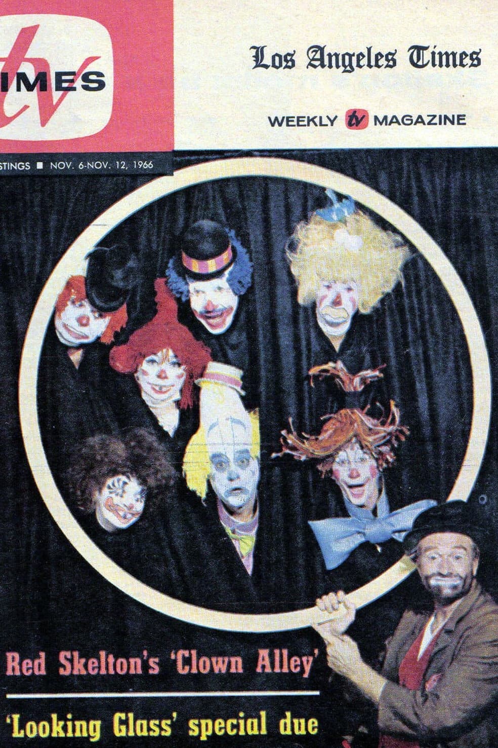 Clown Alley backdrop