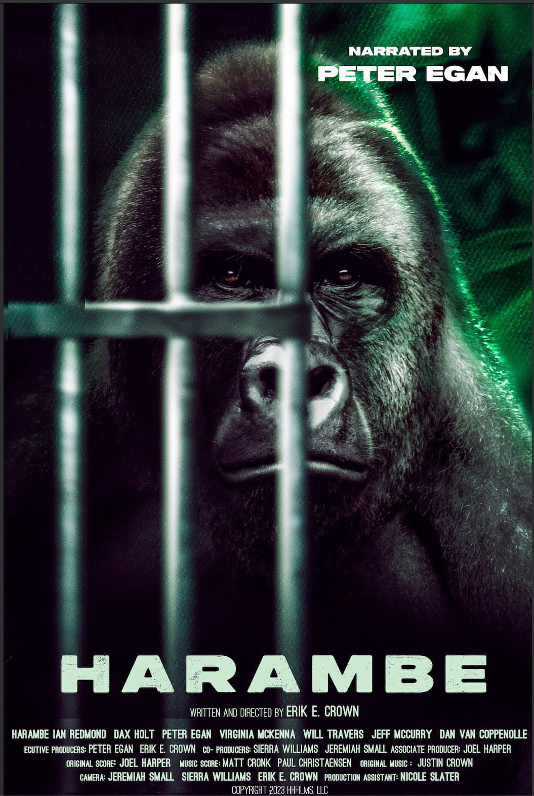 Harambe backdrop