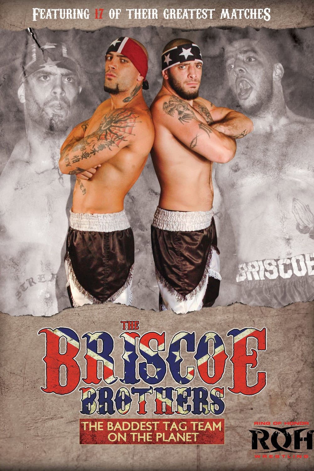 The Briscoe Brothers: The Baddest Tag Team on the Planet backdrop