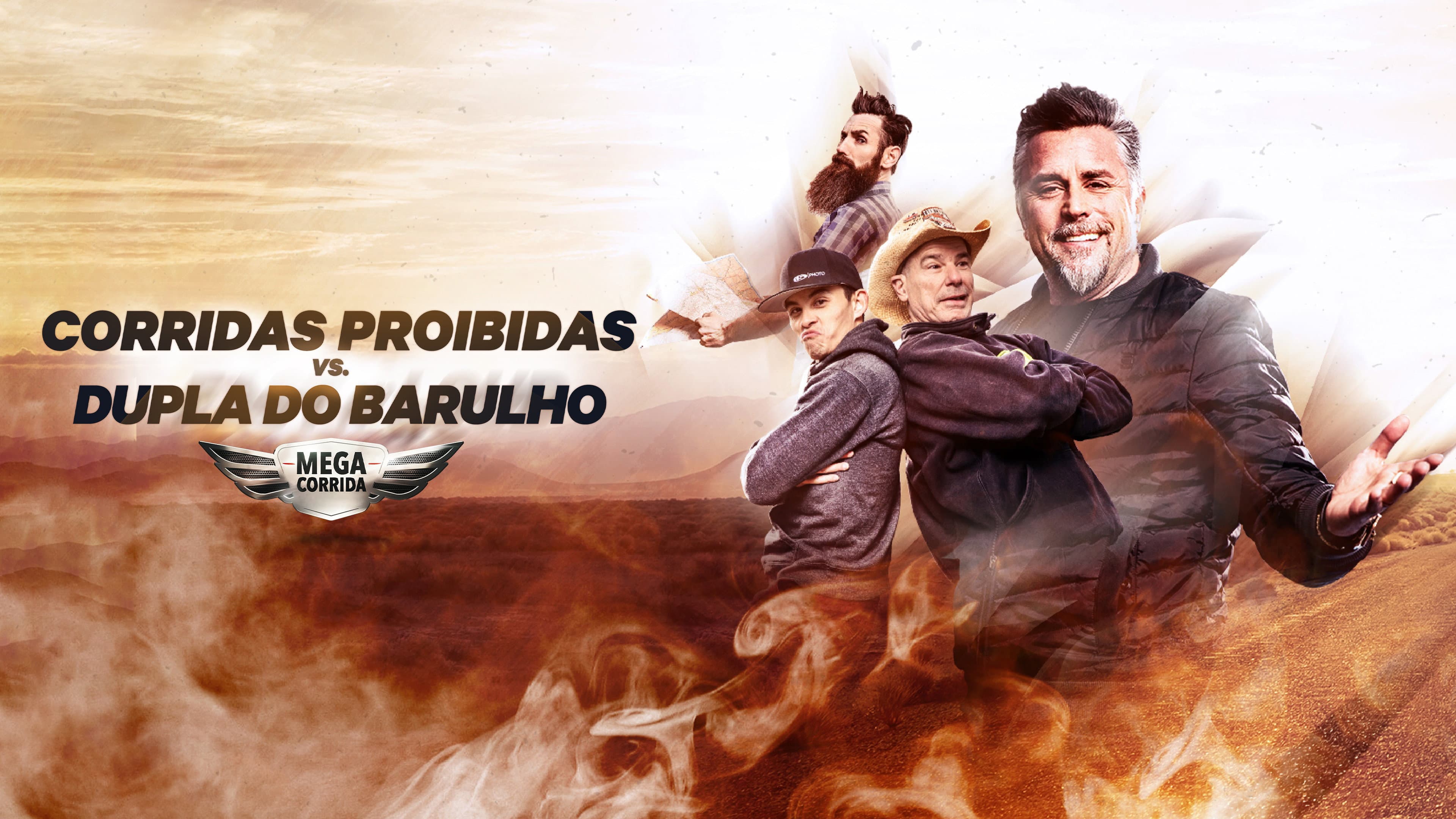 Street Outlaws vs. Fast N' Loud: The Mega Race backdrop