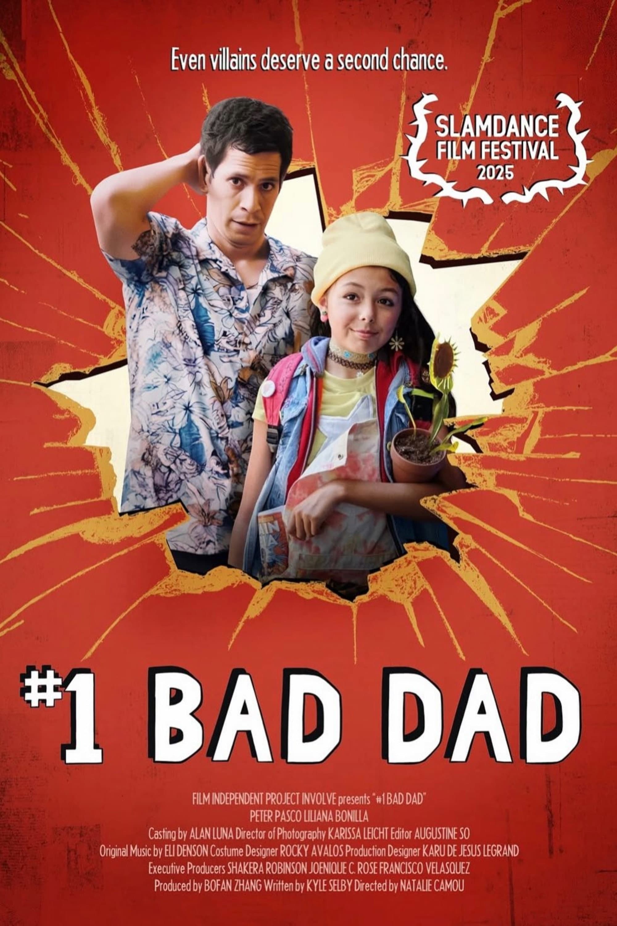 #1 Bad Dad backdrop