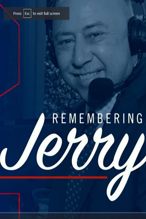 Remembering Jerry backdrop