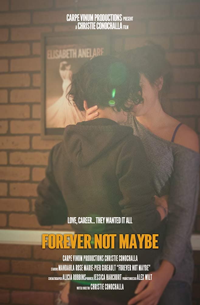 Forever Not Maybe backdrop