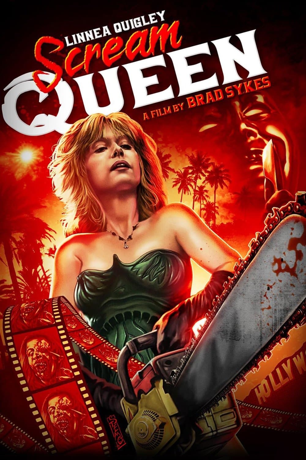 Scream Queen backdrop