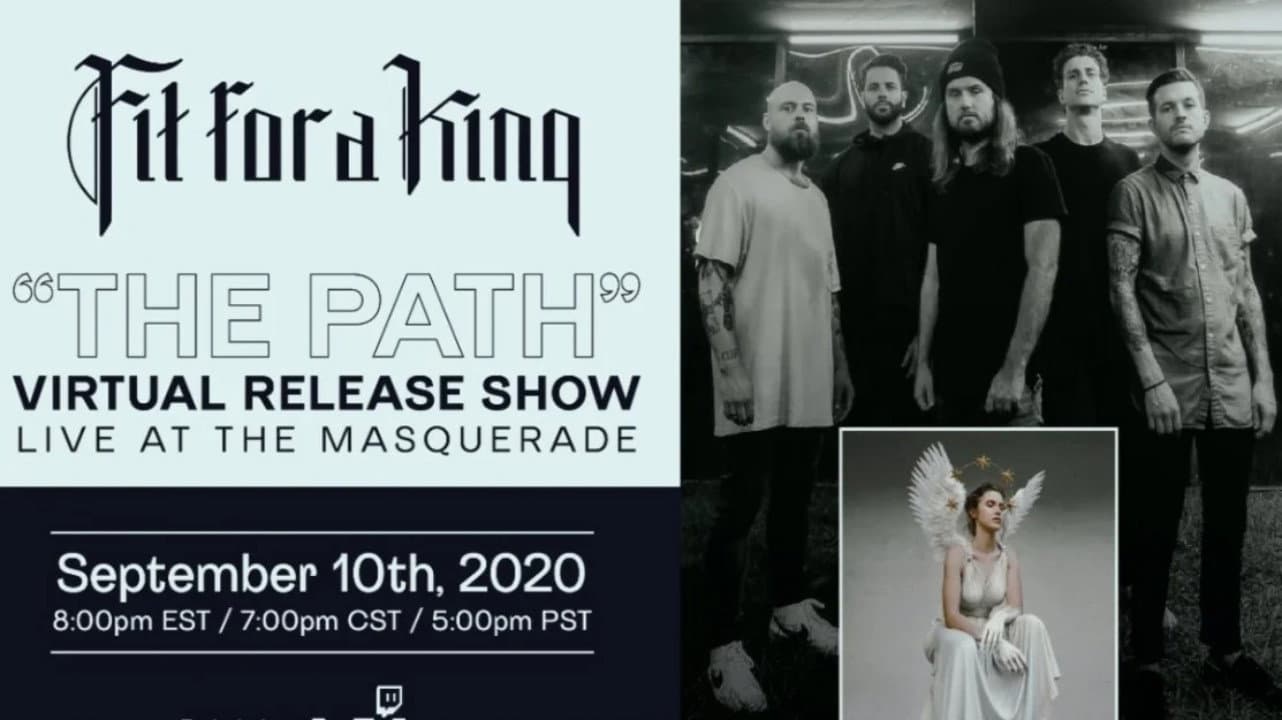 Fit For a King - The Path Virtual Release Show backdrop