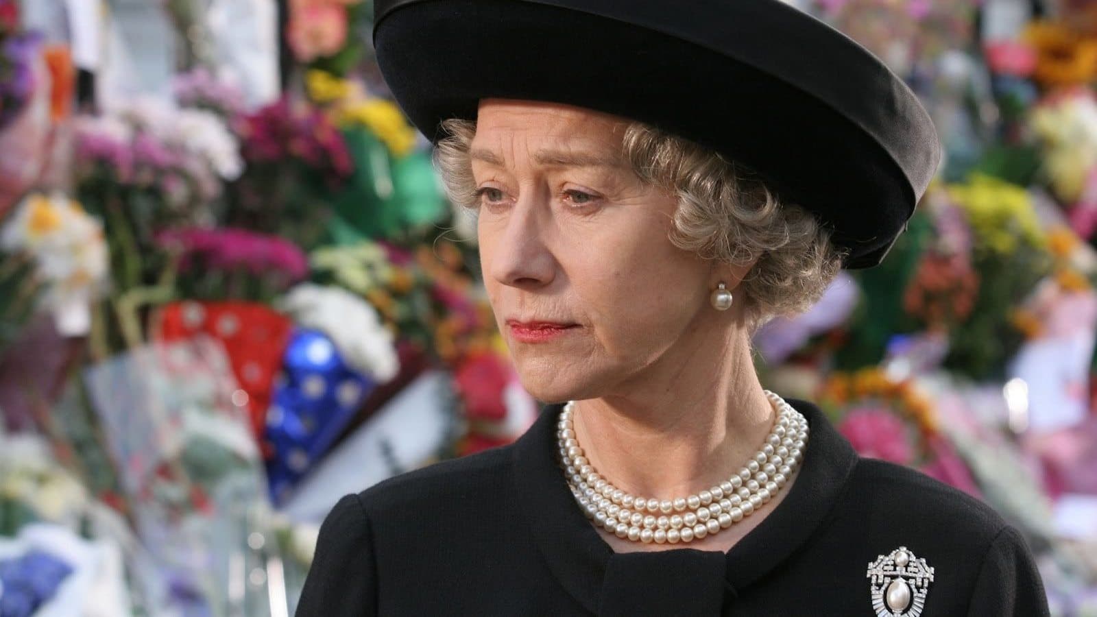 The Queen backdrop