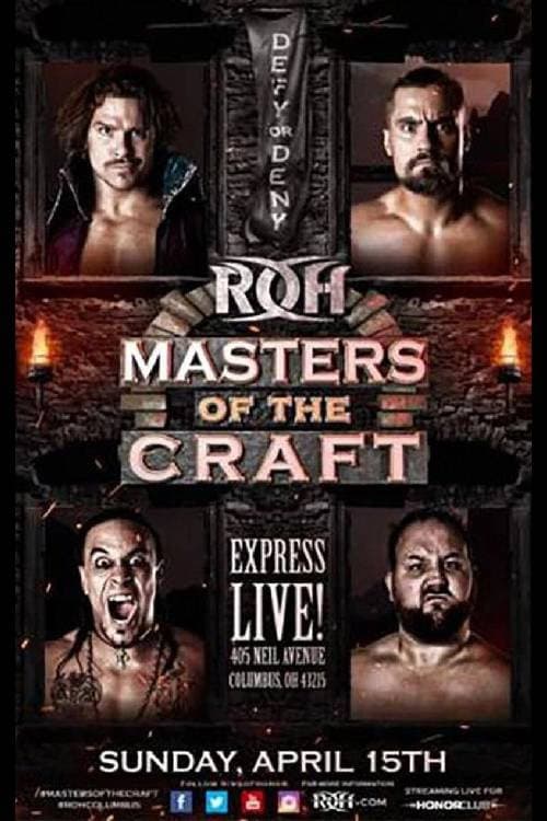 ROH Masters of the Craft 2019 backdrop