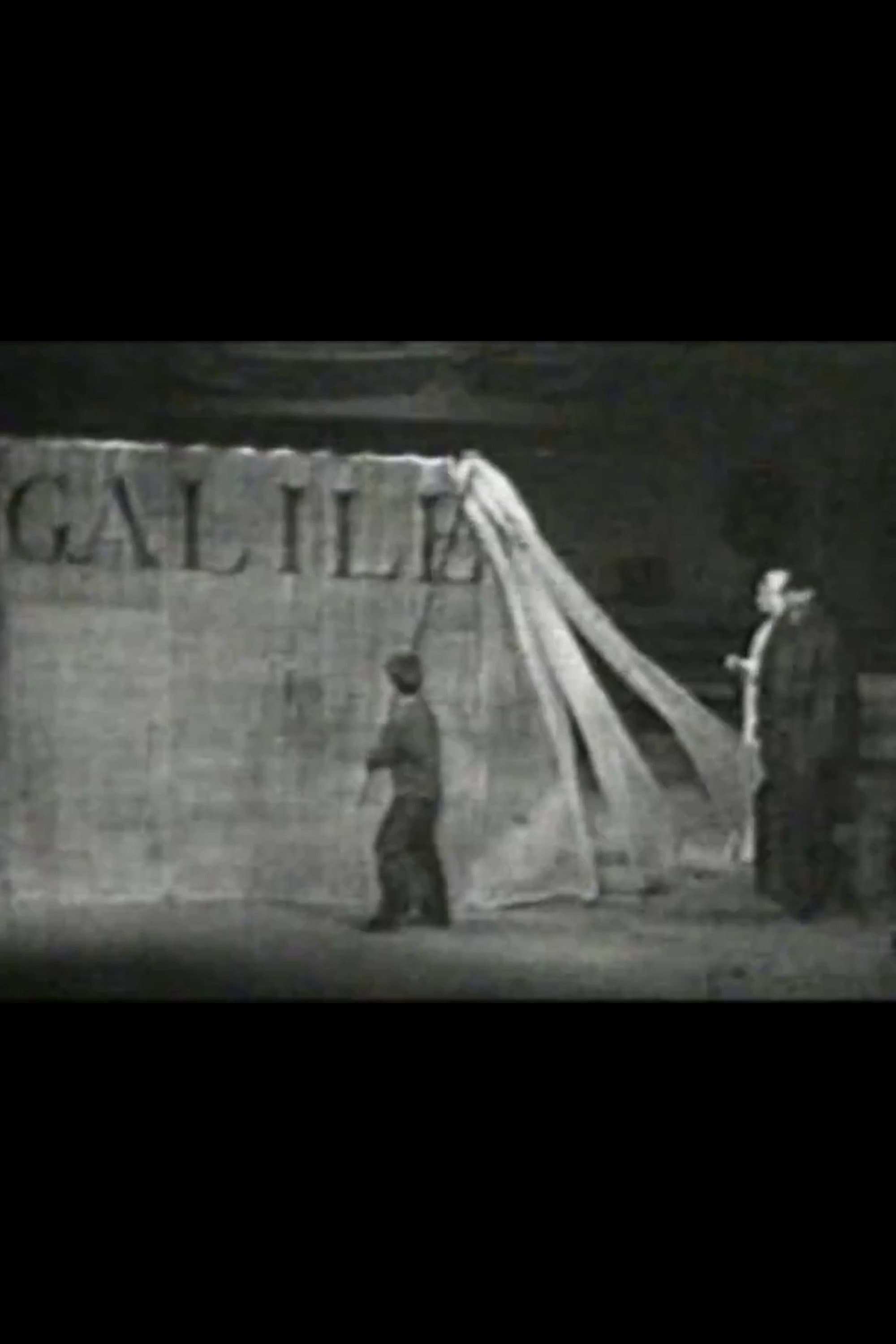 Leben des Galilei backdrop