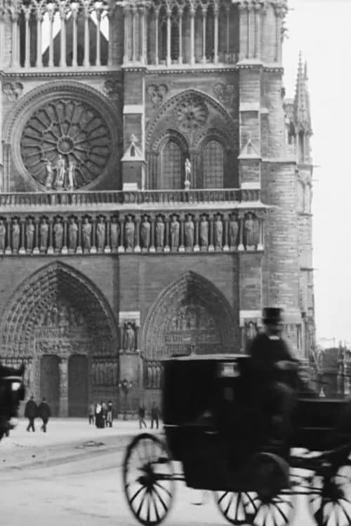 In Front of Notre-Dame backdrop