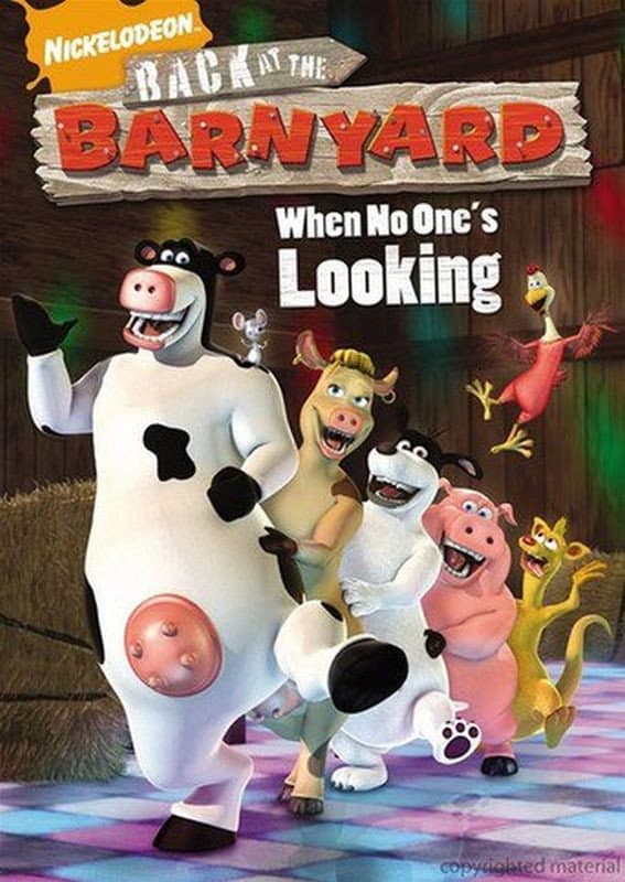 Back at the Barnyard - When No One's Looking backdrop