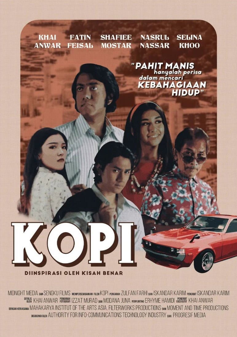 Kopi backdrop