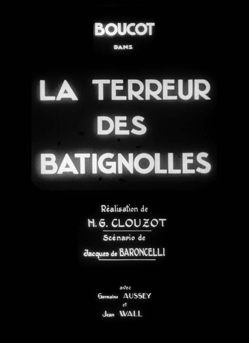 The Terror of Batignolles backdrop