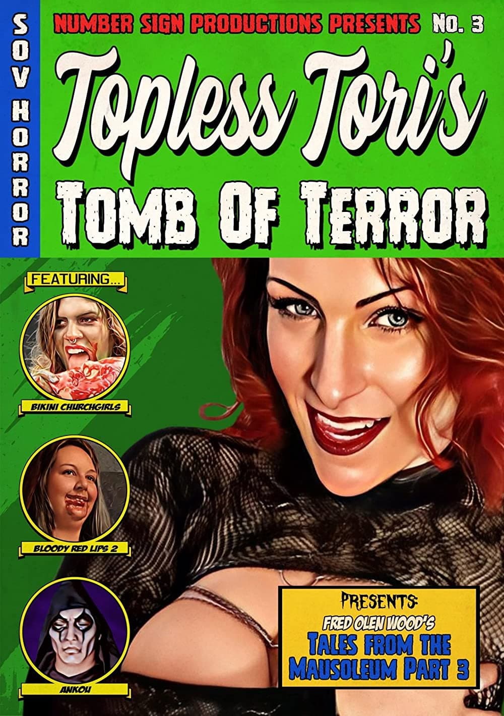 Topless Tori's Tomb of Terror backdrop