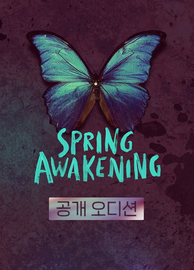 Spring Awakening the Musical in Korea backdrop