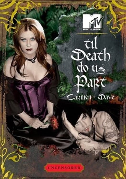 'Til Death Do Us Part: Carmen and Dave backdrop