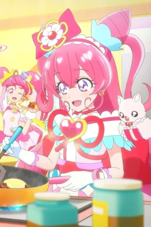 Delicious Party♡Precure: My Very Own Children's Lunch backdrop